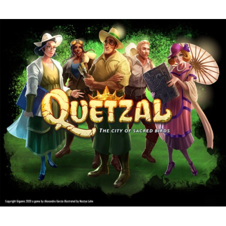 quetzal characters