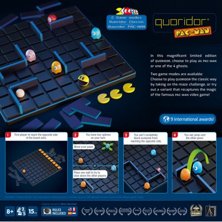 A frantic race through the Pac-Man maze!